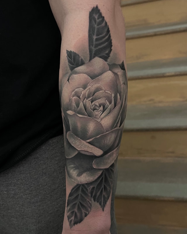 Flowers tattoo by Mike Flores  Post 26312